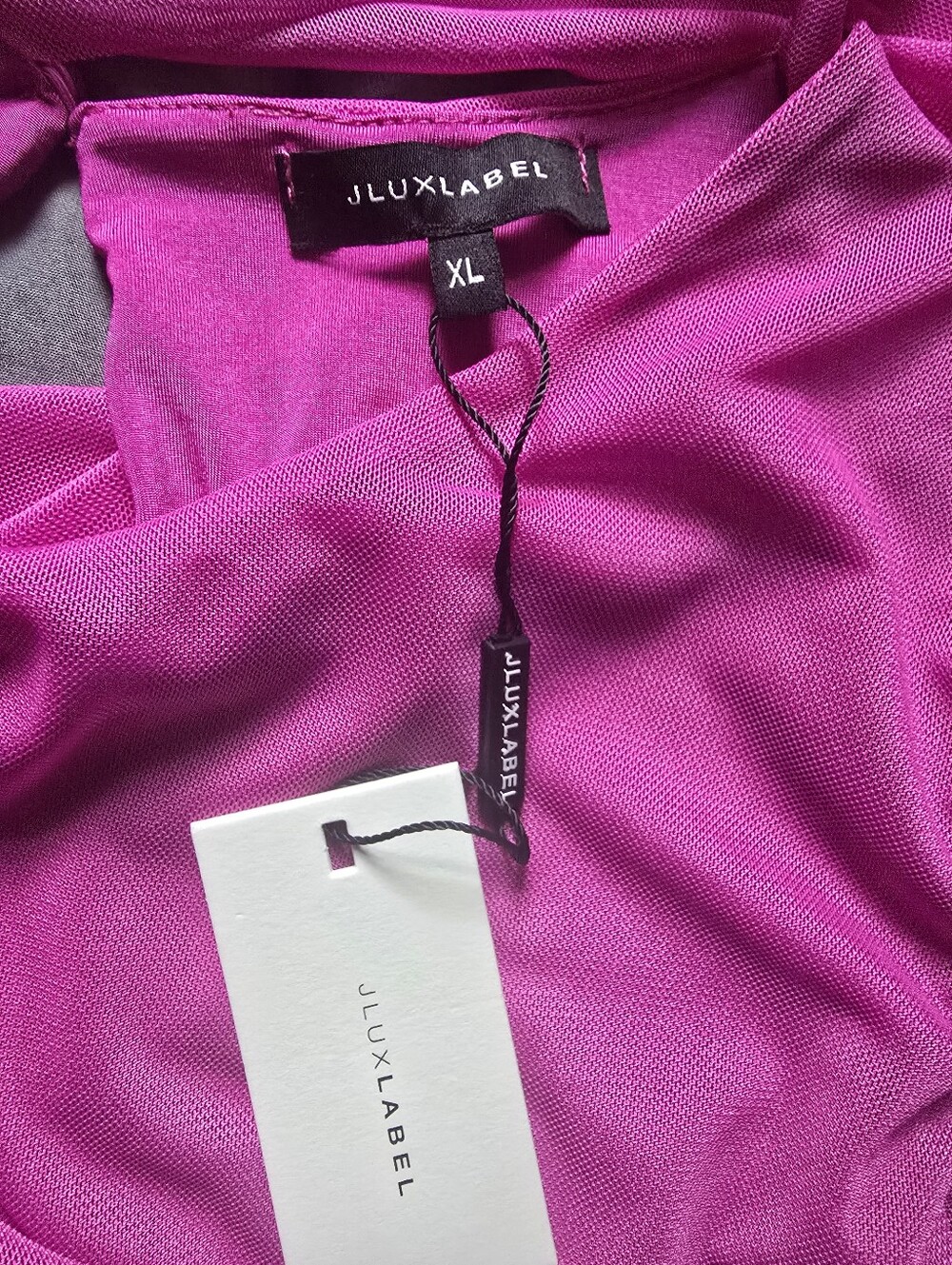 Magenta Marcella Ruched Top - Picture 3 of 5